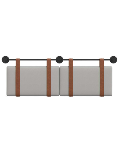 Testata appesa Grigio Nuvola 140 x 40 cm Legno multistrato