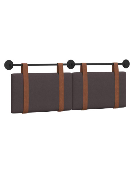 Testata appesa Marrone Scuro 140 x 40 cm Legno multistrato