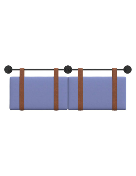 Testata appesa Blu jeans 140 x 40 cm Legno multistrato