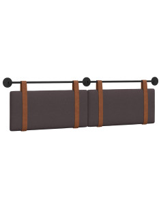 Testata appesa Marrone Scuro 180 x 40 cm Legno multistrato 2