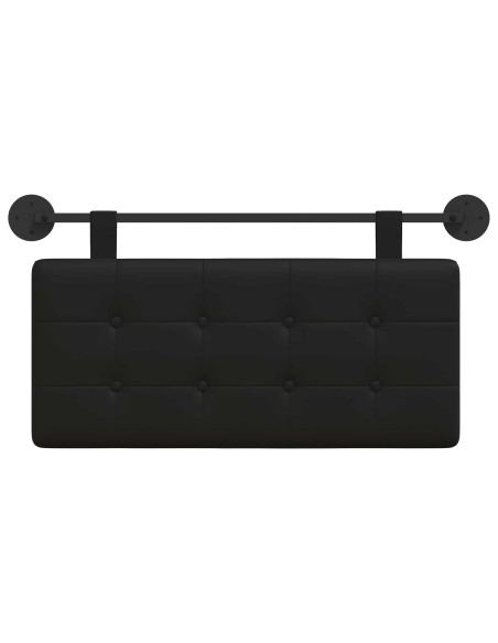 Testata appesa Nero 100 x 55 x 5 cm Pelle Sintetica