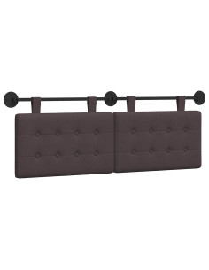 Testata appesa Montaggio a parete Marrone Scuro 130 x 55 x 5 cm 2