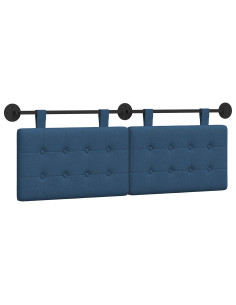Testata appesa Montaggio a parete Blu 130 x 55 x 5 cm 2