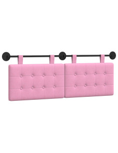 Testata appesa Montaggio a parete Rosa 130 x 55 x 5 cm 2