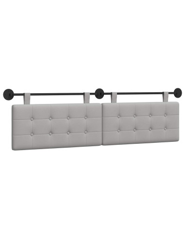 Testata appesa Grigio Nuvola 190 x 55 x 5 cm Tessuto