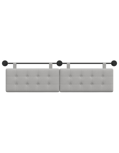 Testata appesa Grigio Nuvola 190 x 55 x 5 cm Tessuto