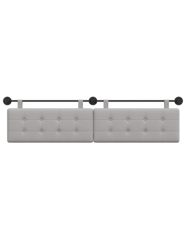 Testata appesa Montaggio a parete Grigio Nuvola 210 x 55 x 5 cm