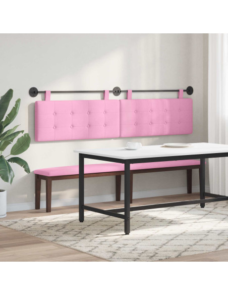 Testata appesa Montaggio a parete Rosa 210 x 55 x 5 cm