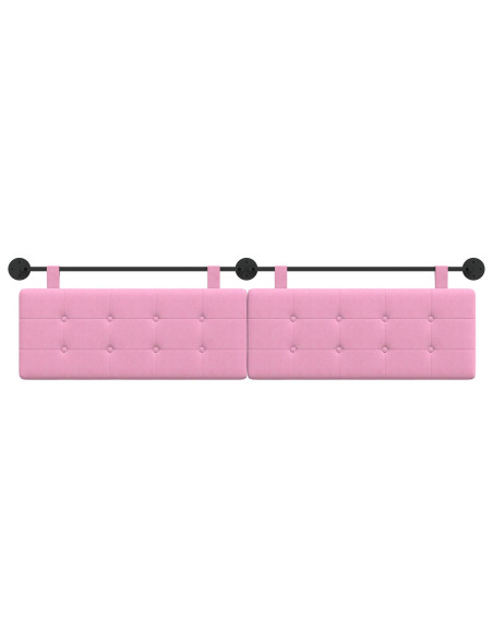 Testata appesa Montaggio a parete Rosa 210 x 55 x 5 cm