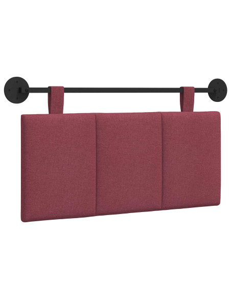 Testata appesa Rigato Rosso Vino 90 x 55 x 5 cm Tessuto
