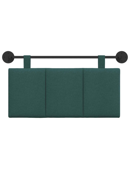 Testata appesa Rigato Verde Scuro 90 x 55 x 5 cm Tessuto