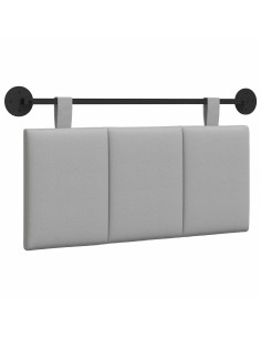 Testata appesa Rigato Grigio Nuvola 100 x 55 x 5 cm Tessuto 2