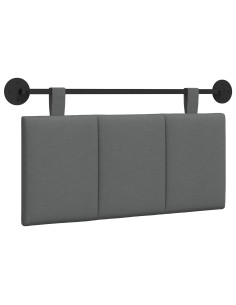Testata appesa Rigato Grigio scuro 100 x 55 x 5 cm Tessuto 2