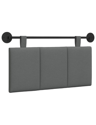 Testata appesa Rigato Grigio scuro 100 x 55 x 5 cm Tessuto