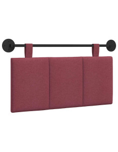 Testata appesa Rigato Rosso Vino 100 x 55 x 5 cm Tessuto 2