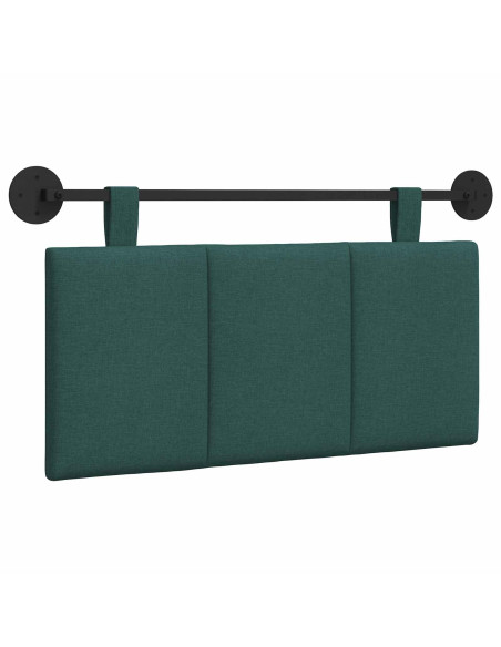 Testata appesa Rigato Verde Scuro 100 x 55 x 5 cm Tessuto