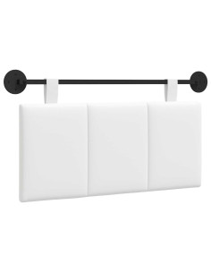 Testata appesa Rigato Bianco 100 x 55 x 5 cm Tessuto 2
