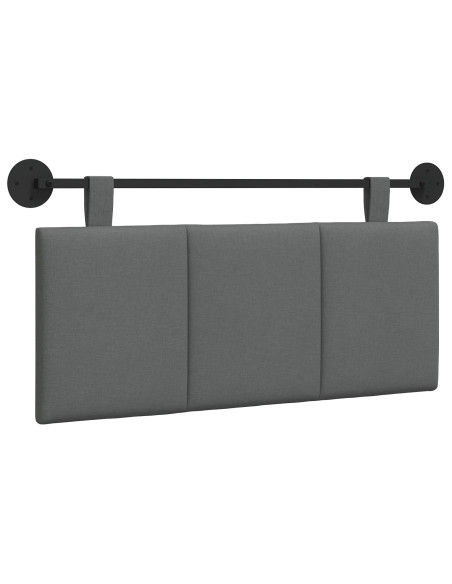 Testata appesa Rigato Grigio scuro 110 x 55 x 5 cm Tessuto