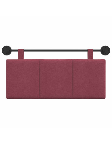 Testata appesa Rigato Rosso Vino 110 x 55 x 5 cm Tessuto