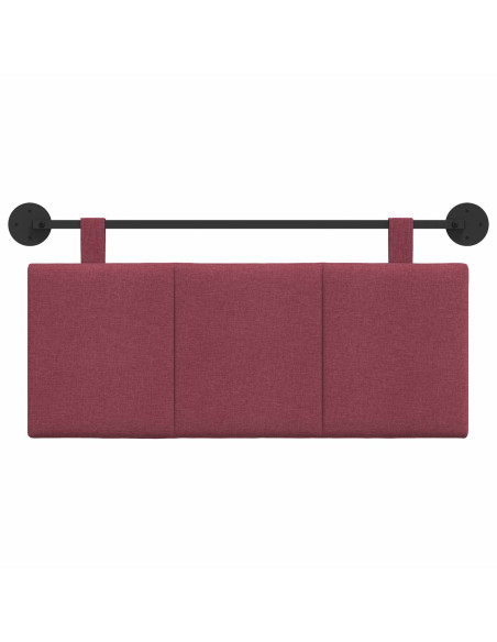 Testata appesa Rigato Rosso Vino 110 x 55 x 5 cm Tessuto