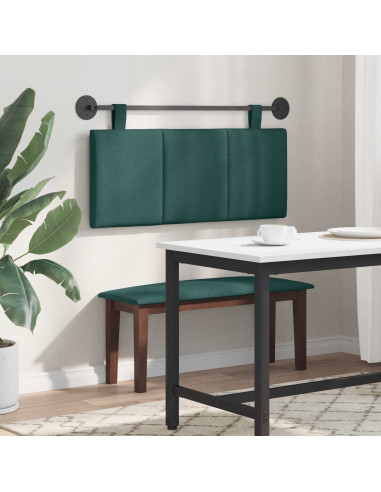 Testata appesa Rigato Verde Scuro 110 x 55 x 5 cm Tessuto