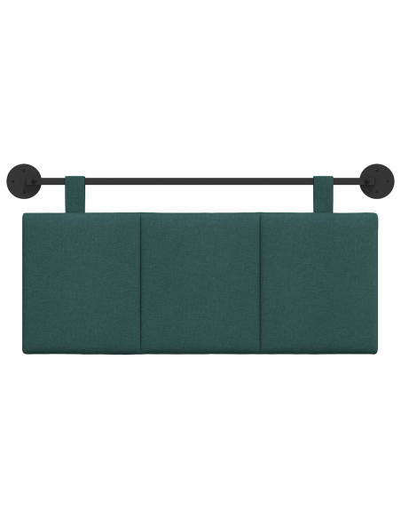 Testata appesa Rigato Verde Scuro 110 x 55 x 5 cm Tessuto
