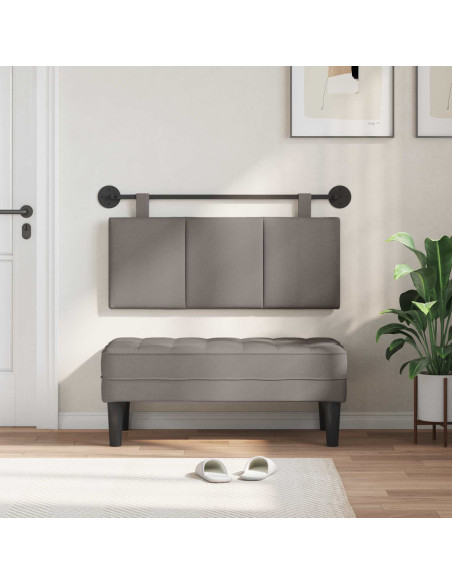 Testata appesa Montaggio a parete Talpa 110 x 55 x 5 cm Tessuto