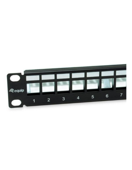 12-PORT KEYSTONE SHIELDED PATCH PAN