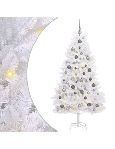 Albero di Natale artificiale Bianco 90 x 90 x 180 cm 2
