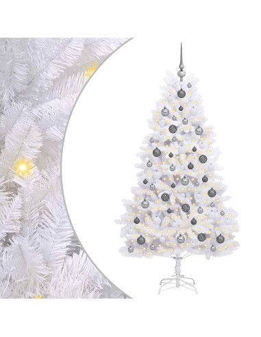 Albero di Natale artificiale Bianco 90 x 90 x 180 cm
