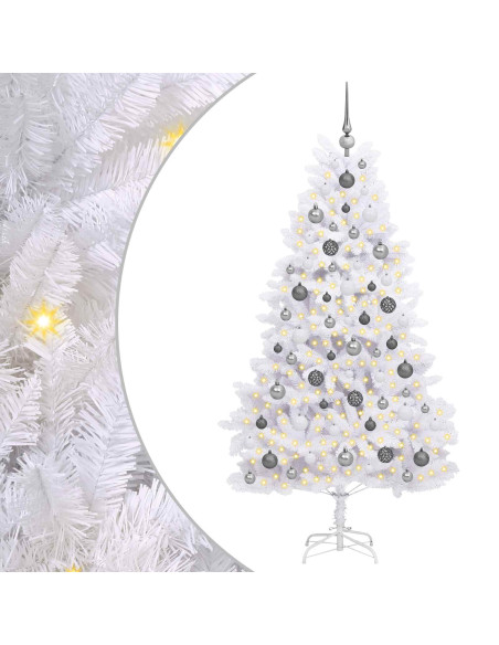 Albero di Natale artificiale Bianco 90 x 90 x 180 cm