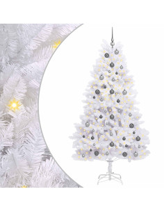 Albero di Natale artificiale Bianco 106 x 106 x 210 cm 2