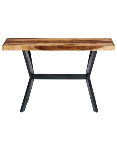 Tavolo da Pranzo 120x60x75 cm in Legno Massello di Acacia