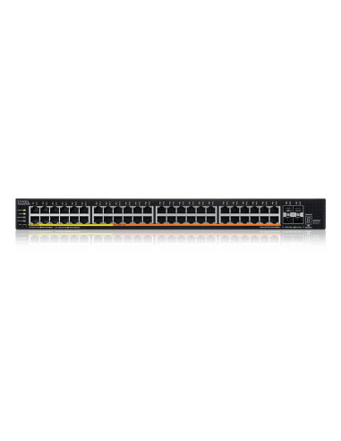 Zyxel XMG2230-52HP Gestito L2/L3 2.5G Ethernet (100/1000/2500) Supporto Power over Ethernet (PoE) 1U Nero