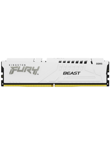 Kingston Technology FURY Beast 32GB 6000MT/s DDR5 CL30 DIMM (Kit of 2) White EXPO