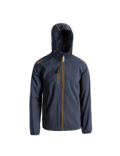 GIUBBINO WINDY BLU NAVY/ARANCIO-L 2