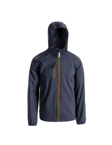 GIUBBINO WINDY BLU NAVY/ARANCIO-L