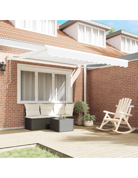 Tenda da Sole Bianco 300 x 250 x 165 cm Poliestere
