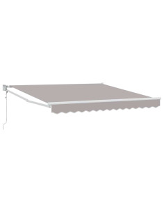Tenda da Sole Grigio chiaro 300 x 250 x 165 cm Poliestere 2