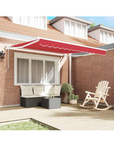 Tenda da Sole Rosso 300 x 250 x 165 cm Poliestere