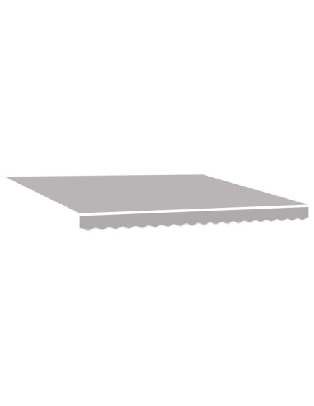 Tenda Retrattile Grigio chiaro 400 × 300 cm Tessuto