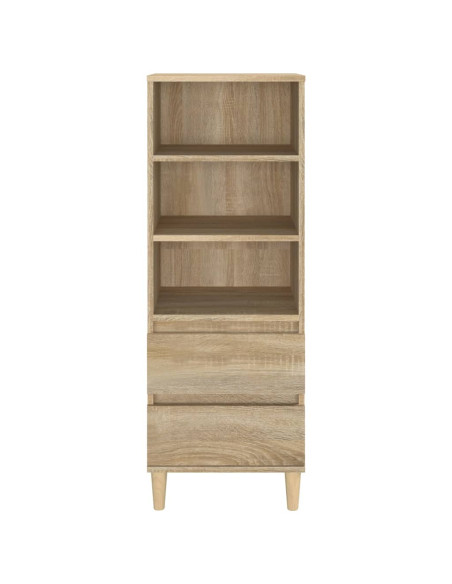 Credenza Rovere Sonoma 40x36x110 cm in Legno Multistrato