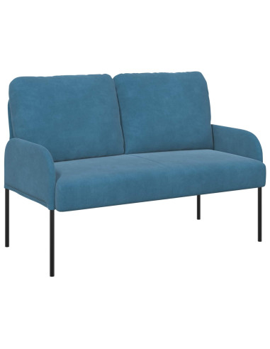 Set divani 3 pcs Blu 115 x 56 x 80 cm Legno compensato