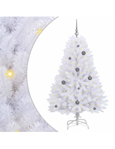 Albero di Natale artificiale Bianco 80 x 80 x 150 cm 2