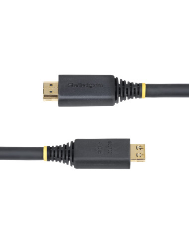 StarTech.com Cavo HDMI attivo ad alta velocità da 10 m con connettori a presa salda, 4K 60 Hz/1440p 144 Hz, HDR10/HDCP 2.2/ARC,