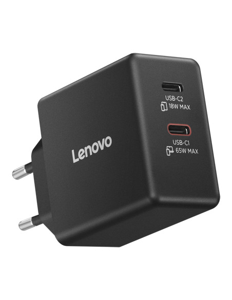 Lenovo 40AW065BEU adattatore e invertitore Interno/esterno 65 W Nero