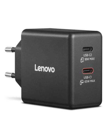 Lenovo 40AW065BEU adattatore e invertitore Interno/esterno 65 W Nero