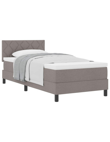 Letto a molle con materasso Talpa 90 x 190 cm Tessuto
