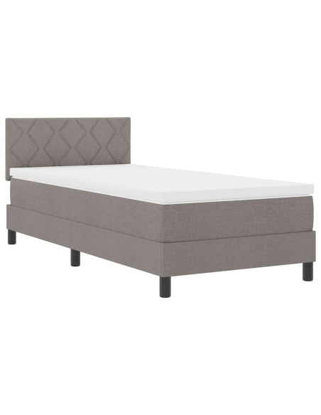 Letto a molle con materasso Talpa 90 x 190 cm Tessuto