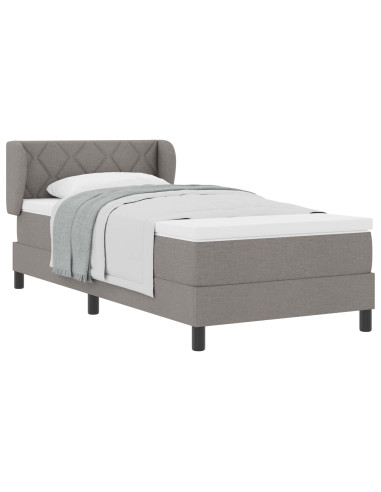 Letto a molle con materasso Talpa 90 x 190 cm Tessuto